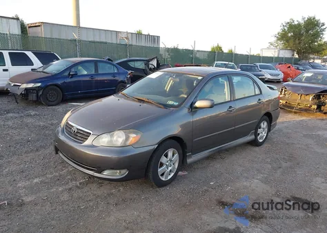 2008 Toyota Corolla S from USA, damaged, VIN 2T1BR32E98C883204